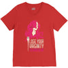 hair stylist virginity V-Neck Tee