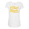 i text back Maternity Scoop Neck T-shirt