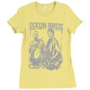 the walking dead tv show daryl and merle dixon brothers zombies Ladies Fitted T-Shirt