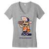 never surrender Women's V-Neck T-Shirt