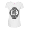 fil's gym for gods and heros Maternity Scoop Neck T-shirt