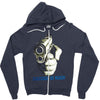 partner's in crime black funny Zipper Hoodie