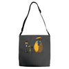totoro fukushima Adjustable Strap Totes