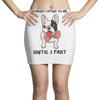 nobody listens to me Mini Skirts