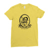 poe me some joe Ladies Fitted T-Shirt