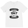 Premium Vintage 1947 V-Neck Tee