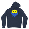 bearded smiley face Unisex Hoodie