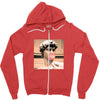 Michelangelo David Bubble Gum Zipper Hoodie