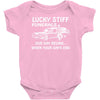 your days end funeral skull skeleton hearse Baby Onesie