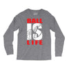 ball is life funny sports Long Sleeve Shirts