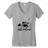 Go Adventure Women's V-Neck T-Shirt