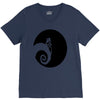 nightmare before christmas black logo V-Neck Tee