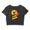 ninja panda Crop Top
