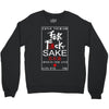 Fuck Sake (Black) Crewneck Sweatshirt