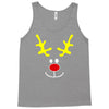 reindeer face novelty christmas Tank Top