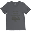 don't interrupt me V-Neck Tee