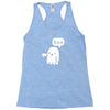ghost of disapproval Racerback Tank