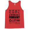Born In February Tank Top