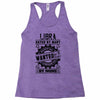 Libra Hated By Many Wanted By Plenty Racerback Tank