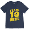 team 10  gold V-Neck Tee