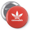 cannabis Pin-back button