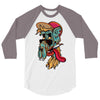 old skul dude 3/4 Sleeve Shirt