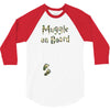 Muggle On Board Army 3/4 Sleeve Shirt