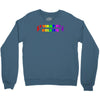 unicorns,i want to believe,fantasy,mythical,unicorns Crewneck Sweatshirt