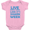 shark week live every week Baby Onesie
