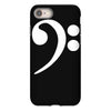 bass cleff funny iPhone 8 Case