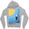 stand up paddle Zipper Hoodie