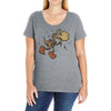 yoshisaurus Ladies Curvy T-Shirt