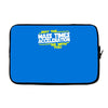 may the mass times force acceleration be with you funny Laptop sleeve