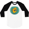 angry goldfish cartoon 3/4 Sleeve Shirt