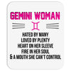 Gemini Woman Mousepad