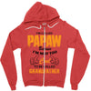 I'm Called Papaw Because I'm Way Too Cool To Be Called Grandfather Zipper Hoodie