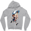 bipper1 Zipper Hoodie