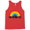 I Am Voting Yes Tank Top
