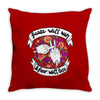 PEACE WILL WIN Throw Pillow