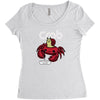 crab Women's Triblend Scoop T-shirt