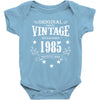 original parts vintage established 1985 perfectly aged Baby Bodysuit