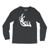 deer antler with buck forest Long Sleeve Shirts