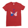 4th of July Ladies Fitted T-Shirt