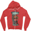 delicious aqua teens Zipper Hoodie