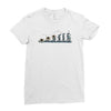 evolution of espionage Ladies Fitted T-Shirt