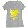eryctriceps limited edition gold foil t shirt Ladies Fitted T-Shirt