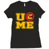 u c me john cena Ladies Fitted T-Shirt