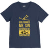 deformed jesus V-Neck Tee