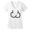 dickhead halloween dick head costume Women's V-Neck T-Shirt