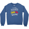 you can't buy happiness but you can live in canada Crewneck Sweatshirt